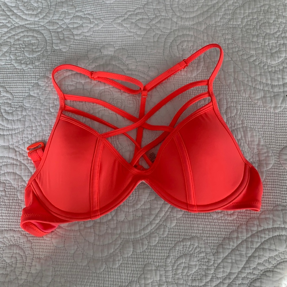 Victoria’s Secret PINK Neon Padded Bikini Top